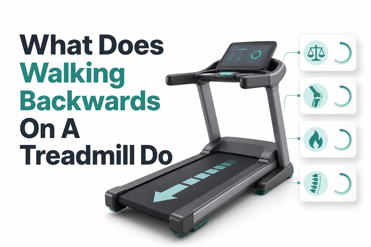 what-does-walking-backwards-on-a-treadmill-do Person walking backward on a treadmill for lower-body balance training
